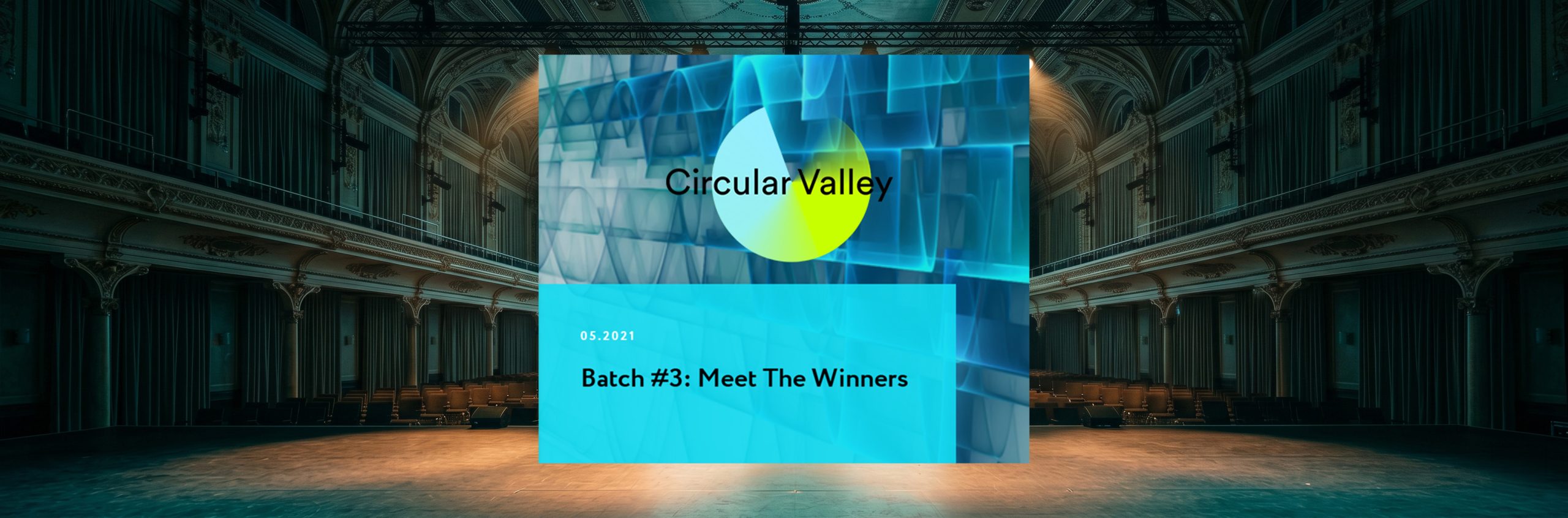 Circular Valley Accelerator — Batch 3